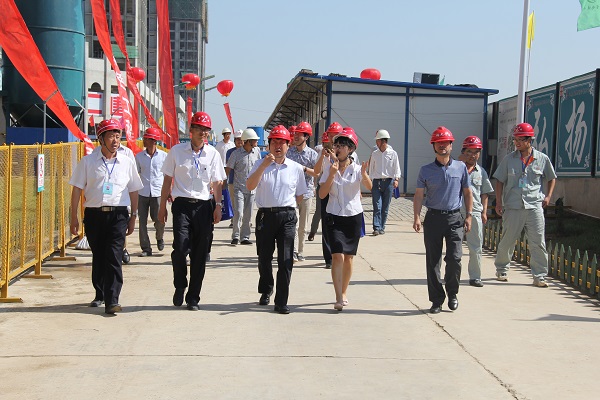 全市建筑行业文明施工及扬尘治理观摩会 在我区顺利召开