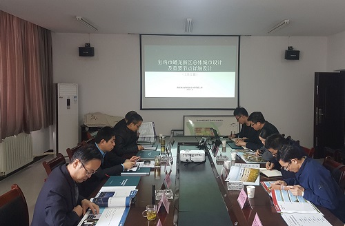 我区成功召开《蟠龙新区总体城市设计方案》汇报会